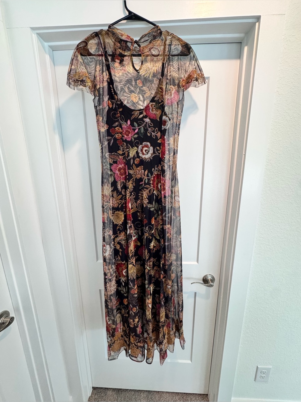 Johnny Was Kaimarie Mesh Dress - Picture 7 of 12